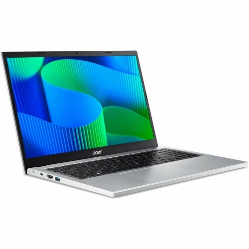 Ноутбук Acer Extensa 15 EX215-34-P0AB N200 8Gb SSD256Gb Intel UHD Graphics 15.6 TN FHD (1920x1080) noOS WiFi BT Cam (NX.EHTCD.005) (серебристый) 2