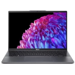 Ноутбук Acer Swift Go 14 SFG14-63-R8U9 Ryzen 5 8645HS 16Gb SSD1Tb AMD Radeon 14 OLED 2.8K (2880x1800) Windows 11 Home WiFi BT Cam (NX.KTSCD.002) (серый)