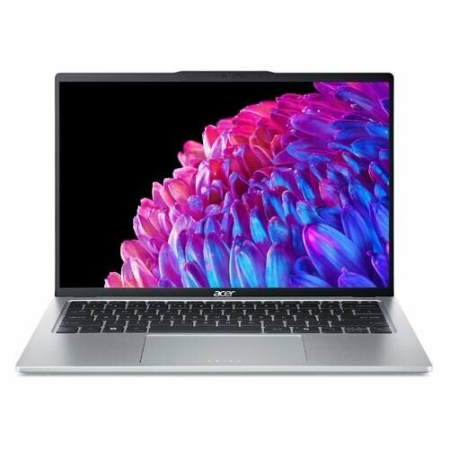 Ноутбук Acer Swift Go 14 SFG14-73-70EH Core Ultra 7 155H 16Gb SSD1Tb Intel Arc 14 OLED 2.8K (2880x1800) Windows 11 Home WiFi BT Cam (NX.KSGCD.002) (серебристый) 