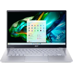 Ноутбук Acer Swift Go SFG14-41-R7EG, 14 (1920x1080) IPS/AMD Ryzen 7 7730U/16ГБ LPDDR4X/1ТБ SSD/Radeon Graphics/Windows 11 Home (NX.KG3CD.002) (серебристый)