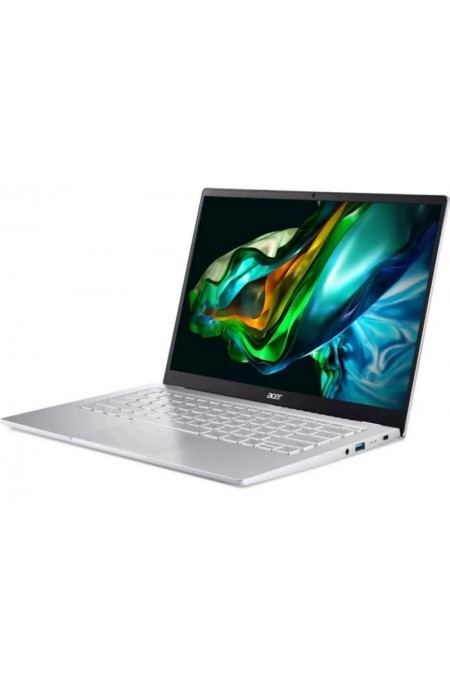 Ноутбук Acer Swift Go SFG14-41-R7EG, 14 (1920x1080) IPS/AMD Ryzen 7 7730U/16ГБ LPDDR4X/1ТБ SSD/Radeon Graphics/Windows 11 Home (NX.KG3CD.002) (серебристый) 2