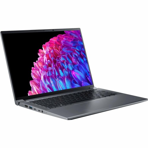 Ноутбук Acer Swift X SFX14-72G-72DH, 14.5 (2880x1800) OLED/Intel Core Ultra 7 155H/32 ГБ DDR5/1024 ГБ SSD/NVIDIA GeForce RTX 4070 для ноутбуков (8 Гб)/Windows 11 Home (NX.KTUCD.001) (серый) 1