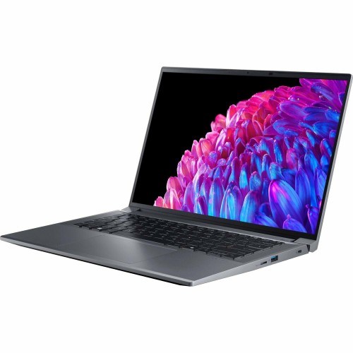 Ноутбук Acer Swift X SFX14-72G-72DH, 14.5 (2880x1800) OLED/Intel Core Ultra 7 155H/32 ГБ DDR5/1024 ГБ SSD/NVIDIA GeForce RTX 4070 для ноутбуков (8 Гб)/Windows 11 Home (NX.KTUCD.001) (серый) 4