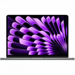 Ноутбук Apple MacBook Air 13 2024 Apple M3, 16384 Mb, 13.6 2560x1664, 256 Gb SSD, Mac OS (MC8G4) (серый космос)