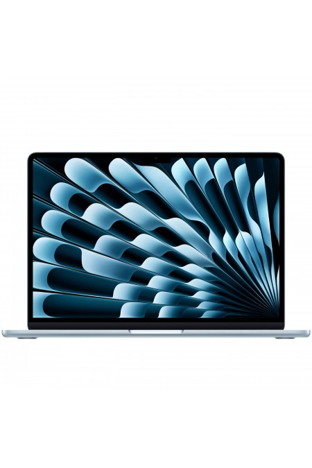 Ноутбук Apple MacBook Air 13 2025 Apple M4 4.4 GHz 10-core, 16384 Mb, 13.6&quot 2560x1664, 256 Gb SSD, 8-core GPU, Mac OS (MC6T4) (голубой) 