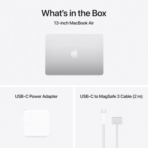 Ноутбук Apple MacBook Air 13 2025 Apple M4 4.4 GHz 10-core, 16384 Mb, 13.6 2560x1664, 512 Gb SSD, 10-core GPU, Mac OS (MW0X3RU) (серебристый) 7