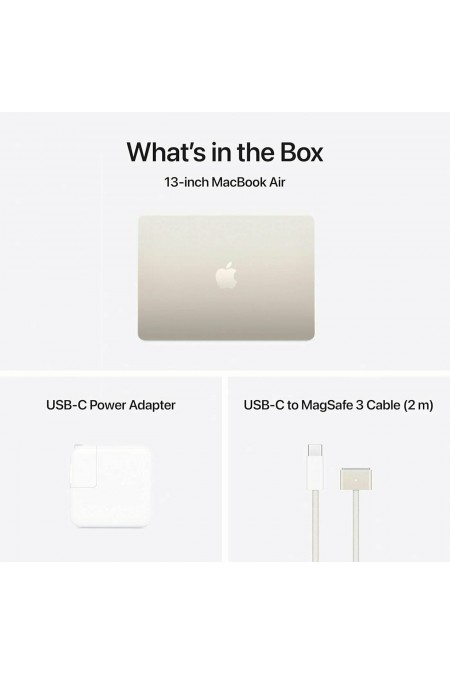 Ноутбук Apple MacBook Air 13 2026 M5 16GB 1TB SSD (MDHC4) (сияющая звезда) 7
