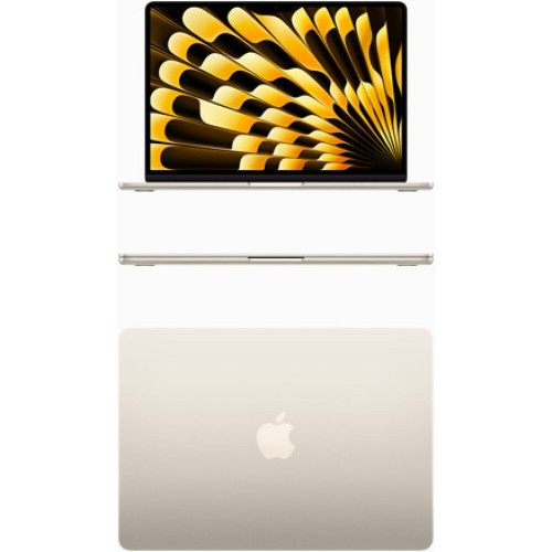 Ноутбук Apple MacBook Air 15 2024 Apple M3, 16384 Mb, 15.3 2880x1864, 512 Gb SSD, Mac OS (MXD33) (сияющая звезда) 1