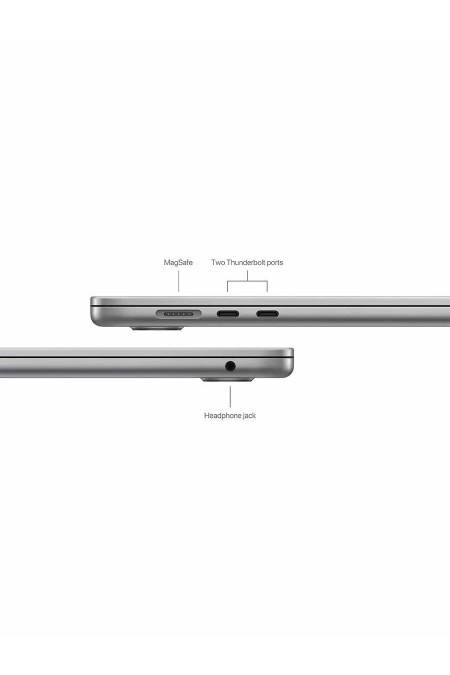 Ноутбук Apple MacBook Air 15 2024 Apple M3, 8192 Mb, 15.3 2880x1864, 512 Gb SSD, MacOS (MRYN3) (серый космос) 3