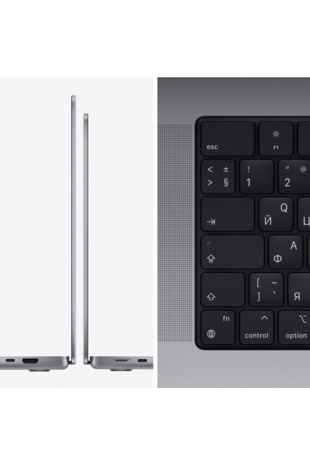 Ноутбук Apple MacBook Pro 14 2021 Apple M1 Pro, 16384 Mb, 14.2&amp quot Liquid Retina XDR 3024x1964, 1000 Gb SSD, DVD нет, Mac OS (MKGQ3RU) (серый космос) 4