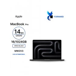 Ноутбук Apple MacBook Pro 14 2024 Apple M4, 16384 Mb, 14.2 3024x1964, 1000 Gb SSD, Mac OS (MW2V3) (серый космос)