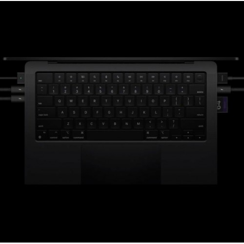 Ноутбук Apple MacBook Pro 14 2024 Apple M4 Pro, 24576 Mb, 14.2 3024x1964, 512 Gb SSD, Mac OS (MX2H3) (серый космос) 9