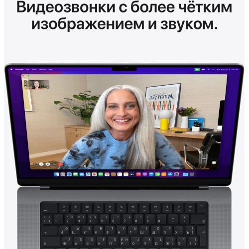 Ноутбук Apple MacBook Pro 16 2021 Apple M1 Pro, 32768 Mb, 16.2 3456x2234, 512 Gb SSD, DVD нет, Mac OS (Z14V0008D) (серый) 8