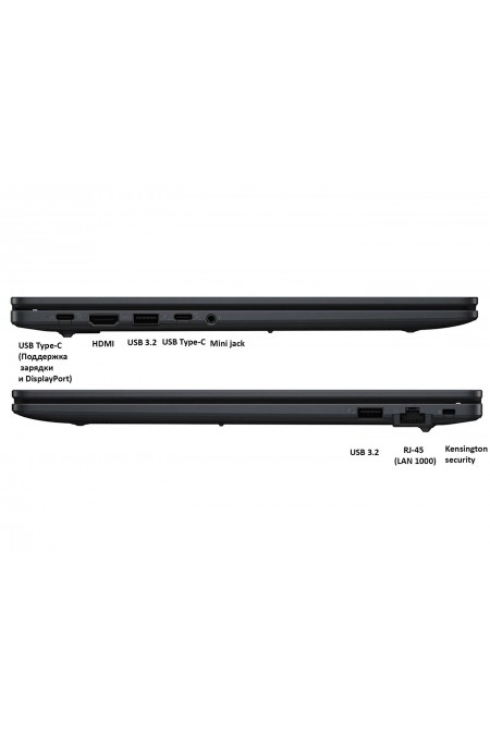 Ноутбук ASUS ExpertBook B1 B1503CVA-S70425 Intel Core i7 150U, 1.2 GHz - 5.4 GHz, 16384 Mb, 15.6 Full HD 1920x1080, 1000 Gb SSD, Intel UHD Graphics, No OS (90NX0801-M00EU0) (серый) 9
