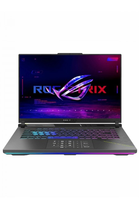 Ноутбук ASUS ROG Strix G16 G614PR-RV089 AMD Ryzen 9 8940HX, 2.4 GHz - 5.3 GHz, 32768 Mb, 16&quot WUXGA 1920x1200, 1000 Gb SSD, nVidia GeForce RTX 5070 Ti 12288 Mb, Windows 11 Pro (90NR0NJ7-M00620_Win11P) (серый) 