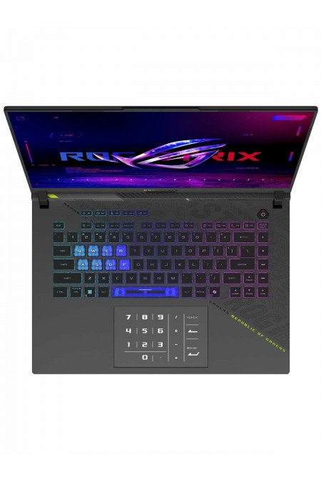 Ноутбук ASUS ROG Strix G16 G614PR-RV089 AMD Ryzen 9 8940HX, 2.4 GHz - 5.3 GHz, 32768 Mb, 16&quot WUXGA 1920x1200, 1000 Gb SSD, nVidia GeForce RTX 5070 Ti 12288 Mb, Windows 11 Pro (90NR0NJ7-M00620_Win11P) (серый) 2
