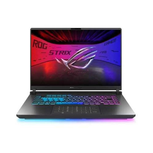 Ноутбук ASUS ROG Strix G16 G615LR-S5132 Intel Core Ultra 9 275HX, 2.7 GHz - 5.4 GHz, 16384 Mb, 16 WQXGA 2560x1600, 1000 Gb SSD, nVidia GeForce RTX 5070 Ti 12288 Mb, No OS (90NR0LR1-M004Y0) (серый) 