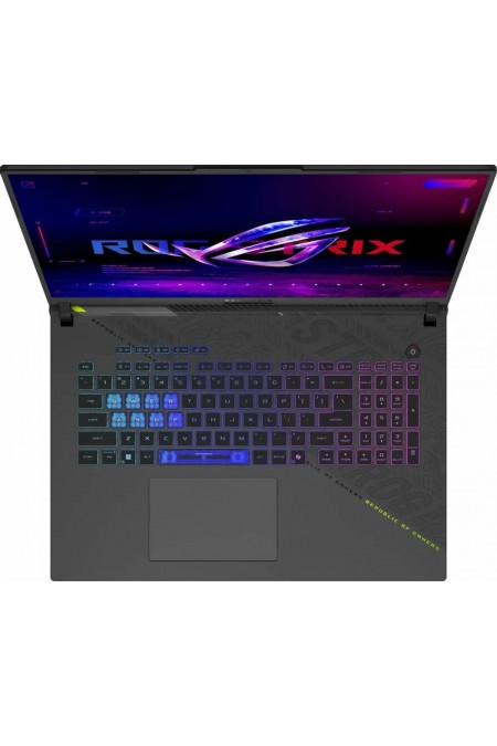 Ноутбук ASUS ROG Strix G18 G814PM-S8117 AMD Ryzen 9 8940HX, 2.4 GHz - 5.3 GHz, 16384 Mb, 18&quot WUXGA 1920x1200, 512 Gb SSD, DVD нет, nVidia GeForce RTX 5060 8192 Mb, No OS (90NR0L29-M005X0) (серый) 3