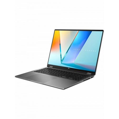 Ноутбук ASUS TP3607SA-RJ068W flip 16 (2880x1800 OLED)/Touch/Intel Core Ultra 7 256V(2.2Ghz)/16384Mb/1024PCISSDGb/noDVD/Int:Intel Arc graphics/Cam/BT/WiFi Windows 11 Home + стилус (90NB1511-M003V0) (серый) 2