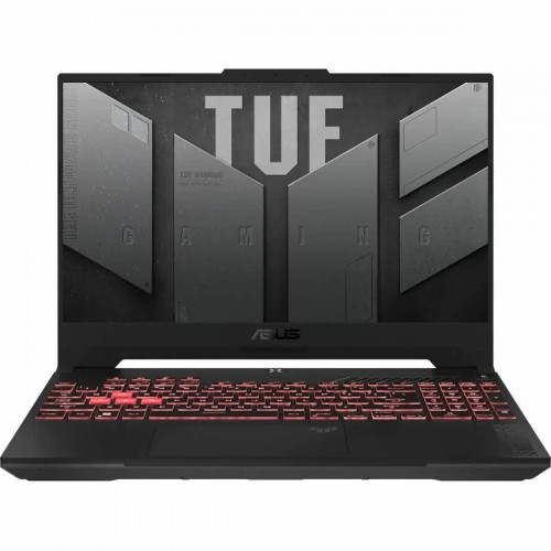 Ноутбук ASUS TUF Gaming A16 FA607NU-RL064 AMD Ryzen 5 7535HS, 3.3 GHz - 4.55 GHz, 16384 Mb, 16 Full HD 1920x1200, 512 Gb SSD, nVidia GeForce RTX 4050 6144 Mb, DOS (90NR0MU3-M00330) (серый) 