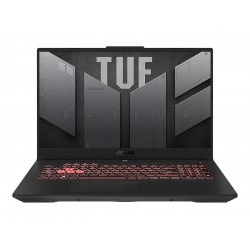 Ноутбук ASUS TUF Gaming A17 FA707NUG-HX182 AMD Ryzen 7 7445HS, 3.2 GHz - 4.7 GHz, 16384 Mb, 17.3&quot Full HD 1920x1080, 512 Gb SSD, DVD нет, nVidia GeForce RTX 4050 6144 Mb, No OS (90NR0EF5-M00AX0) (серый)