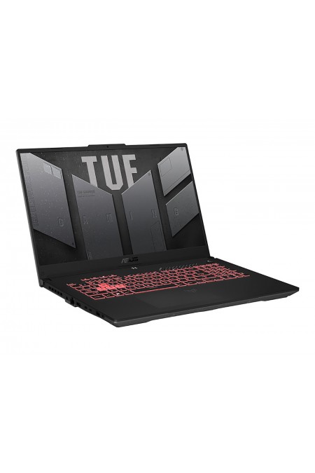Ноутбук ASUS TUF Gaming A17 FA707NUG-HX182 AMD Ryzen 7 7445HS, 3.2 GHz - 4.7 GHz, 16384 Mb, 17.3&quot Full HD 1920x1080, 512 Gb SSD, DVD нет, nVidia GeForce RTX 4050 6144 Mb, No OS (90NR0EF5-M00AX0) (серый) 1