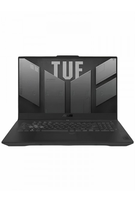 Ноутбук ASUS TUF Gaming A17 FA707NUQ AMD Ryzen 7 170, 3.2 GHz - 4.75 GHz, 16384 Mb, 17.3 Full HD 1920x1080, 512 Gb SSD, nVidia GeForce RTX 4050 6144 Mb, Windows 11 Professional (90NR0QH5-M000D0_Win11P) (серый) 