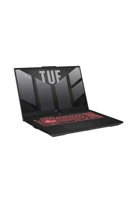 Ноутбук ASUS TUF Gaming A17 FA707NUQ-HX010 AMD Ryzen 7 170, 3.2 GHz - 4.75 GHz, 16384 Mb, 17.3&quot Full HD 1920x1080, 512 Gb SSD, DVD нет, nVidia GeForce RTX 4050 6144 Mb, No OS (90NR0QH5-M000D0) (серый) 3