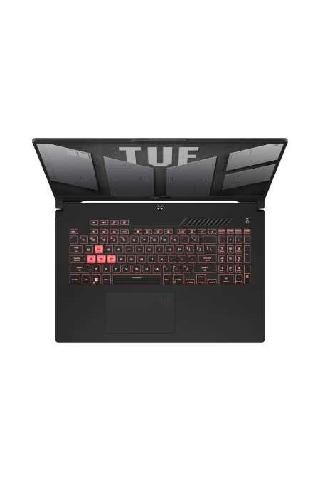 Ноутбук ASUS TUF Gaming A17 FA707NUQ-HX040 AMD Ryzen 7 170, 3.2 GHz - 4.75 GHz, 16384 Mb, 17.3&quot Full HD 1920x1080, 1000 Gb SSD, DVD нет, nVidia GeForce RTX 4050 6144 Mb, No OS (90NR0QH5-M00240) (серый) 2