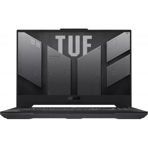 Ноутбук ASUS TUF Gaming F15 FX507ZI4-LP041 Core i7 12700H 32Gb SSD1Tb NVIDIA GeForce RTX4070 8Gb 15.6 IPS FHD (1920x1080) noOS WiFi BT Cam (90NR0FV7-M003H0) (серый) 1