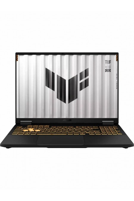 Ноутбук ASUS TUF Gaming F16 FX608JHI Intel Core i5 14450HX, 2.6 GHz - 4.8 GHz, 16384 Mb, 16 Full HD 1920x1200, 512 Gb SSD, nVidia GeForce RTX 5050 8192 Mb, Windows 11 Professional (90NR0NA1-M00BJ0_Win11P) (серый) 
