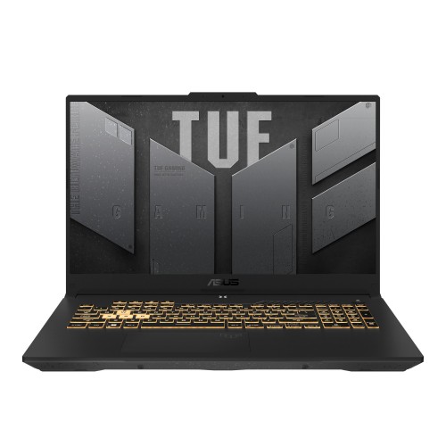 Ноутбук ASUS TUF Gaming F17 FX707VJ-HX006 Intel Core 5 210H, 2.2 GHz - 4.8 GHz, 16384 Mb, 17.3 Full HD 1920x1080, 512 Gb SSD, nVidia GeForce RTX 3050 6144 Mb, No OS (90NR0MY5-M00060) (серый) 