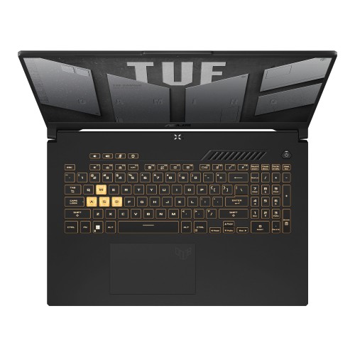 Ноутбук ASUS TUF Gaming F17 FX707VJ-HX006 Intel Core 5 210H, 2.2 GHz - 4.8 GHz, 16384 Mb, 17.3 Full HD 1920x1080, 512 Gb SSD, nVidia GeForce RTX 3050 6144 Mb, No OS (90NR0MY5-M00060) (серый) 2