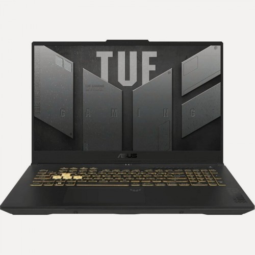 Ноутбук ASUS TUF Gaming F17 FX707VJ-HX006 Intel Core 5 210H, 2.2 GHz - 4.8 GHz, 16384 Mb, 17.3 Full HD 1920x1080, 512 Gb SSD, nVidia GeForce RTX 3050 6144 Mb, No OS (90NR0MY5-M00060) (серый) 