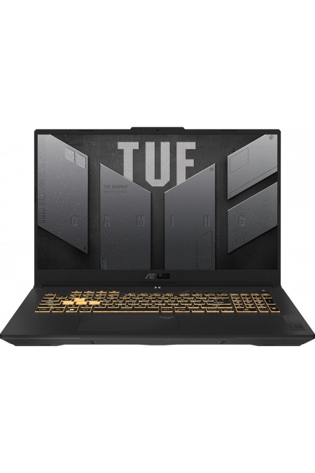 Ноутбук ASUS TUF Gaming F17 FX707VJB-HX100 Intel Core 5 210H, 2.2 GHz - 4.8 GHz, 16384 Mb, 17.3 Full HD 1920x1080, 512 Gb SSD, nVidia GeForce RTX 3050 6144 Mb, DOS (90NR0MY5-M003R0) (серый) 