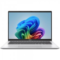 Ноутбук ASUS VivoBook 14 M1407KA-LY028 AMD Ryzen AI 5 340, 2.0 GHz - 4.8 GHz, 16384 Mb, 14 WUXGA 1920x1200, 512 Gb SSD, DVD нет, AMD Radeon Graphics, No OS (90NB15H3-M000X0) (серебристый)