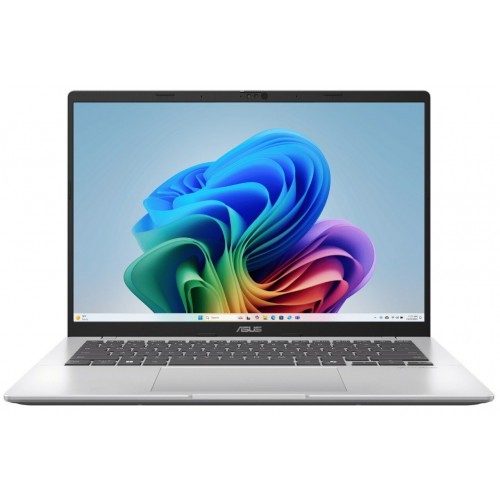 Ноутбук ASUS VivoBook 14 M1407KA-LY125 AMD Ryzen AI 5 330, 2.0 GHz - 4.5 GHz, 16384 Mb, 14&quot WUXGA 1920x1200, 512 Gb SSD, AMD Radeon 820M, No OS (90NB15H3-M006A0) (серебристый) 