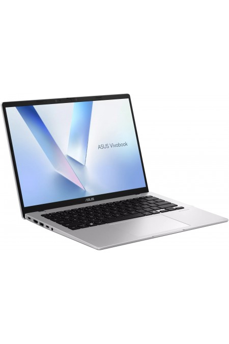 Ноутбук ASUS VivoBook 14 X1407QA-LY043W 14 IPS 1920x1200, Qualcomm Snapdragon X X1-26-100 2.97 ГГц, 16Gb RAM, 512Gb SSD, Windows 11 (90NB1603-M00770) (серебристый) 1