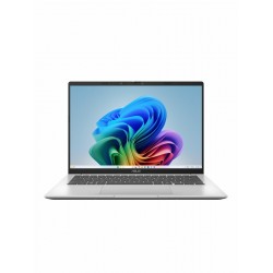 Ноутбук ASUS VivoBook 14 X1407QA-LY099W Qualcomm Snapdragon X X1-26-100, 2.98 GHz, 16384 Mb, 14&quot Full HD 1920x1200, 1000 Gb SSD, Qualcomm Adreno, Windows 11 Home (90NB1603-M007F0) (серебристый)