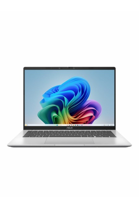 Ноутбук ASUS VivoBook 14 X1407QA-LY099W Qualcomm Snapdragon X X1-26-100, 2.98 GHz, 16384 Mb, 14 Full HD 1920x1200, 1000 Gb SSD, Qualcomm Adreno, Windows 11 Home (90NB1603-M007F0) (серебристый) 