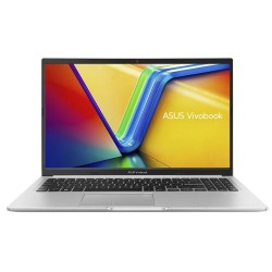 Ноутбук ASUS VivoBook 15 M1502YA-BQ893 AMD Ryzen 7 5825U, 2.0 GHz - 4.5 GHz, 16384 Mb, 15.6 Full HD 1920x1080, 512 Gb SSD, AMD Radeon Graphics, DOS (90NB0X22-M01EL0) (серебристый)