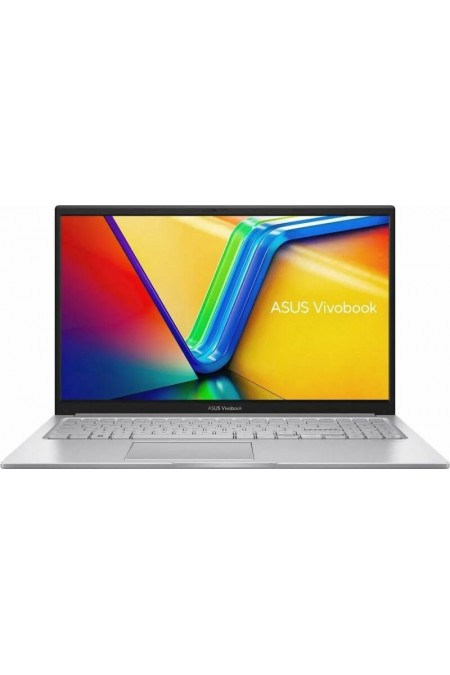 Ноутбук ASUS VivoBook 15 X1504MA-BQ224 Intel Core 5 320, 1.5 GHz - 4.3 GHz, 8192 Mb, 15.6&quot Full HD 1920x1080, 512 Gb SSD, Intel Arc Graphics, No OS (90NB17I2-M01370) (серебристый) 