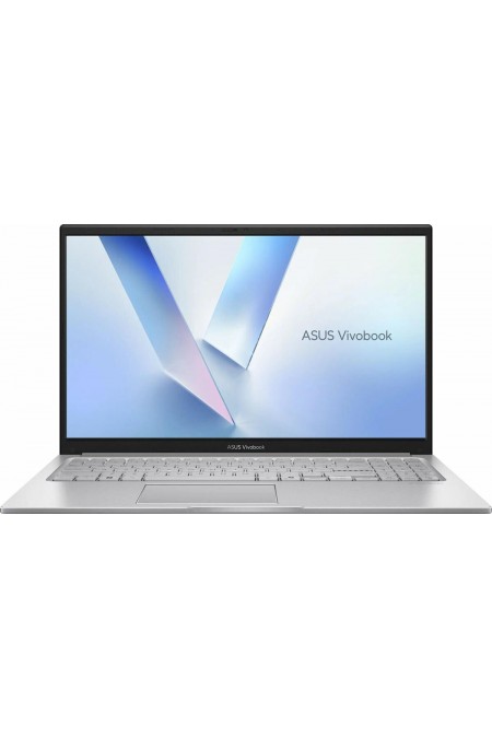 Ноутбук ASUS VivoBook 15 X1504MA-BQ645 Intel Core 5 320, 1.5 GHz - 4.3 GHz, 8192 Mb, 15.6&quot Full HD 1920x1080, 256 Gb SSD, Intel Arc Graphics, DOS (90NB17I2-M01390) (серебристый) 