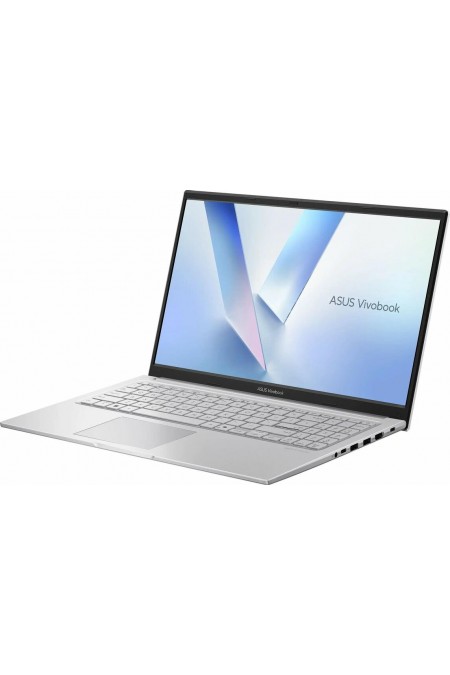 Ноутбук ASUS VivoBook 15 X1504MA-BQ645 Intel Core 5 320, 1.5 GHz - 4.3 GHz, 8192 Mb, 15.6&quot Full HD 1920x1080, 256 Gb SSD, Intel Arc Graphics, DOS (90NB17I2-M01390) (серебристый) 2