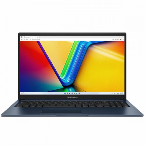 Ноутбук ASUS VivoBook 15 X1504VA-BQ1076 Intel Core Ultra 5 125H, 1.2 GHz - 4.5 GHz, 16384 Mb, 15.6 Full HD 1920x1080, 512 Gb SSD, Intel Arc Graphics, Windows 11 Home (90NB14E2-M00350) (синий) 