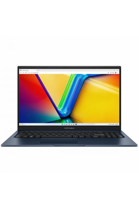 Ноутбук ASUS VivoBook 15 X1504VA-BQ312 Intel Core i3 1315U, 1.2 GHz - 4.5 GHz, 8192 Mb, 15.6 Full HD 1920x1080, 256 Gb SSD, DVD нет, Intel UHD Graphics, No OS (90NB10J1-M01HX0) (синий) 