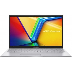 Ноутбук ASUS VivoBook 15 X1504VA-BQ3705 Intel Core 5 120U, 1.4 GHz - 5.0 GHz, 8192 Mb, 15.6 Full HD 1920x1080, 512 Gb SSD, Intel Iris Xe Graphics, No OS (90NB13Y2-M01980) (серебристый)