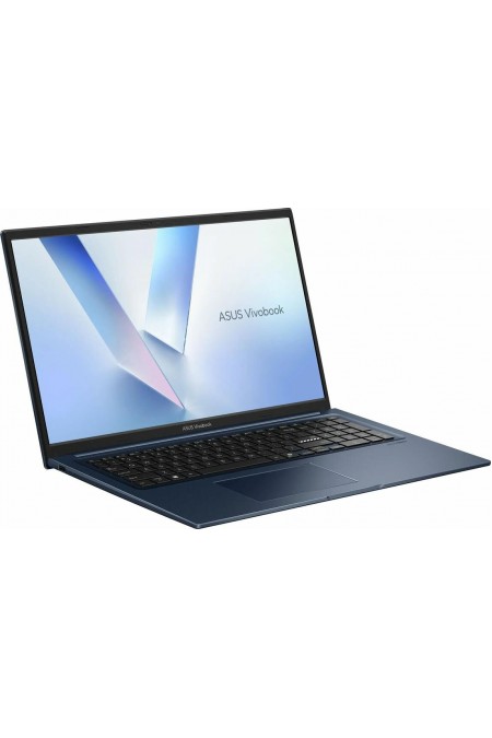 Ноутбук ASUS VivoBook 17 X1704MA-AU010 Intel Core 5 320, 1.5 GHz - 4.3 GHz, 16384 Mb, 17.3&quot Full HD 1920x1080, 512 Gb SSD, DVD нет, Intel Arc Graphics, No OS (90NB17V2-M000Y0) (синий) 1