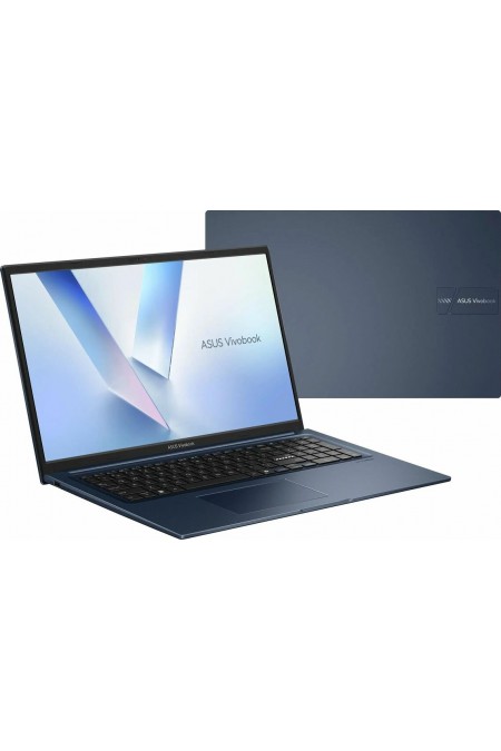 Ноутбук ASUS VivoBook 17 X1704MA-AU010 Intel Core 5 320, 1.5 GHz - 4.3 GHz, 16384 Mb, 17.3&quot Full HD 1920x1080, 512 Gb SSD, DVD нет, Intel Arc Graphics, No OS (90NB17V2-M000Y0) (синий) 5
