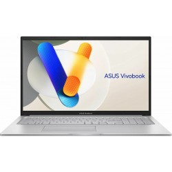 Ноутбук ASUS VivoBook 17 X1704VA-AU1105 Intel Core 3 100U, 1.2 GHz - 4.7 GHz, 16384 Mb, 17.3&quot Full HD 1920x1080, 512 Gb SSD, Intel Graphics, No OS (90NB13X1-M00MR0) (серебристый)